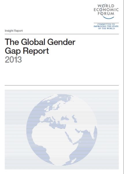《2013 年全球性别差距报告》